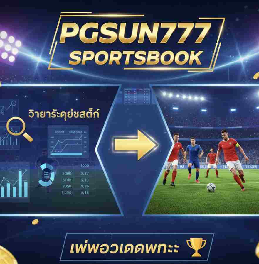 PGSUN777 Sportsbook เพิ่มโอกาสชนะ